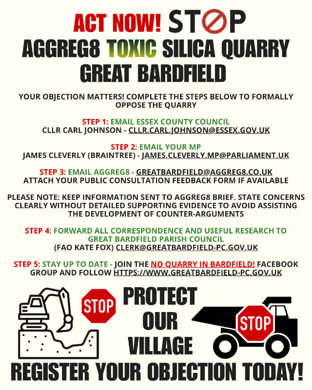 Stop the silica quarry